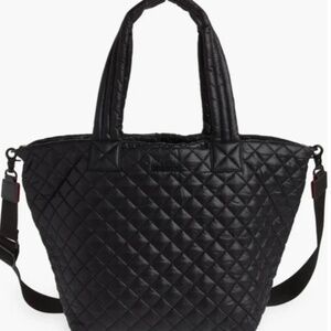 MZ Wallace Medium Metro Deluxe Tote in Black
